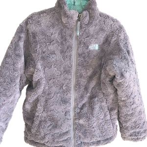 North Face Mossbud Swirl Jacket Girls size L